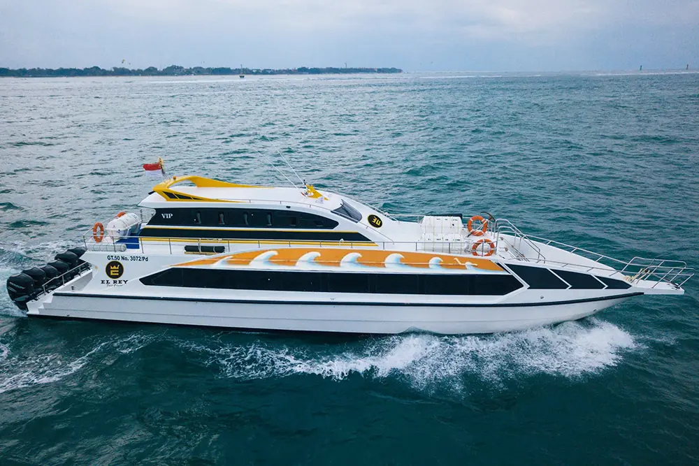 Fast boat from Sanur